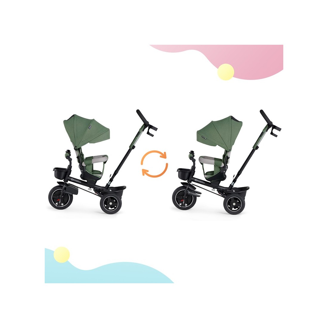 Triciclo Kinderkraft Spinstep 5 en 1 - Imagen 34