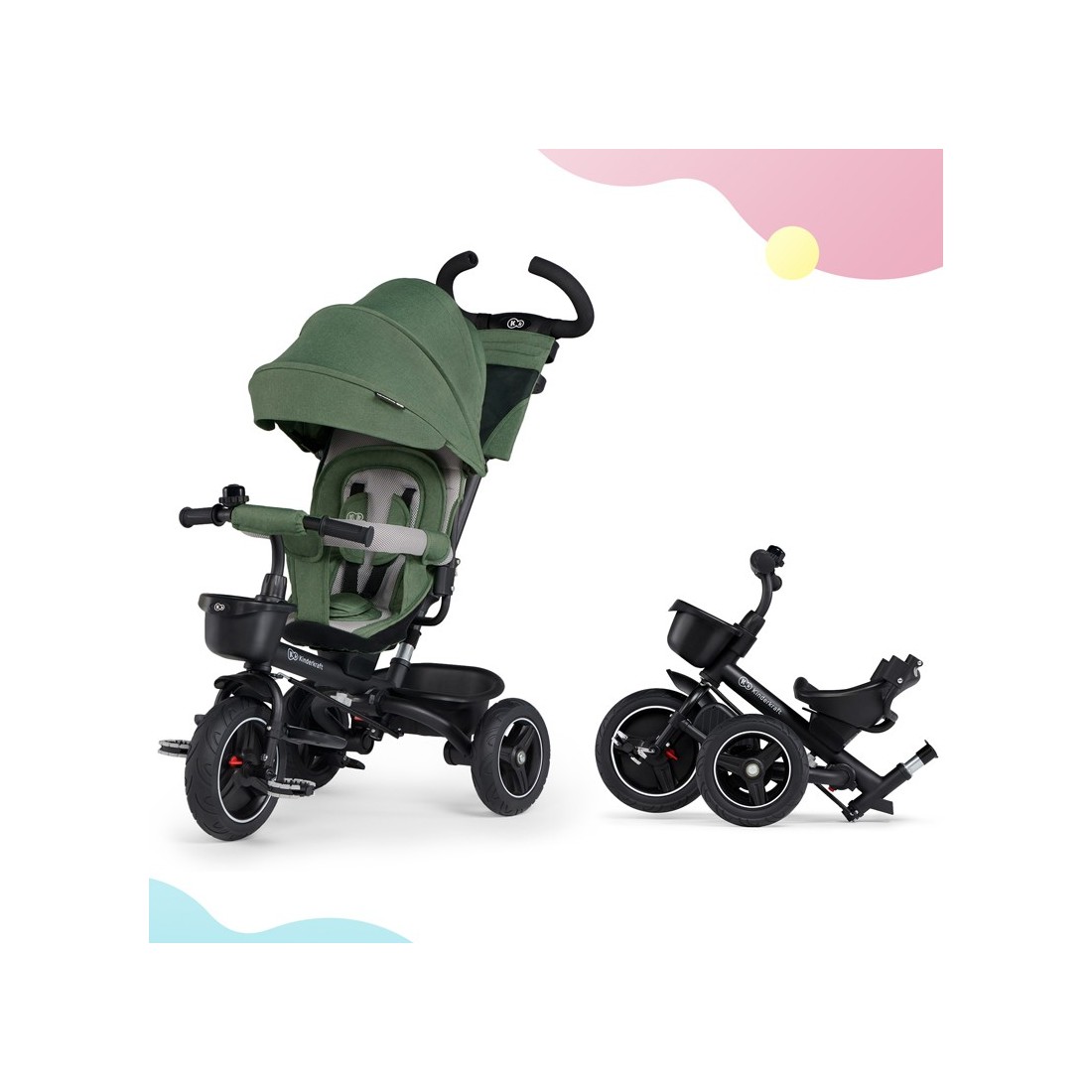Triciclo Kinderkraft Spinstep 5 en 1 - Imagen 33